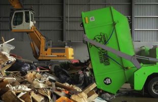 C&D Tipping a 9m3 in Onehunga